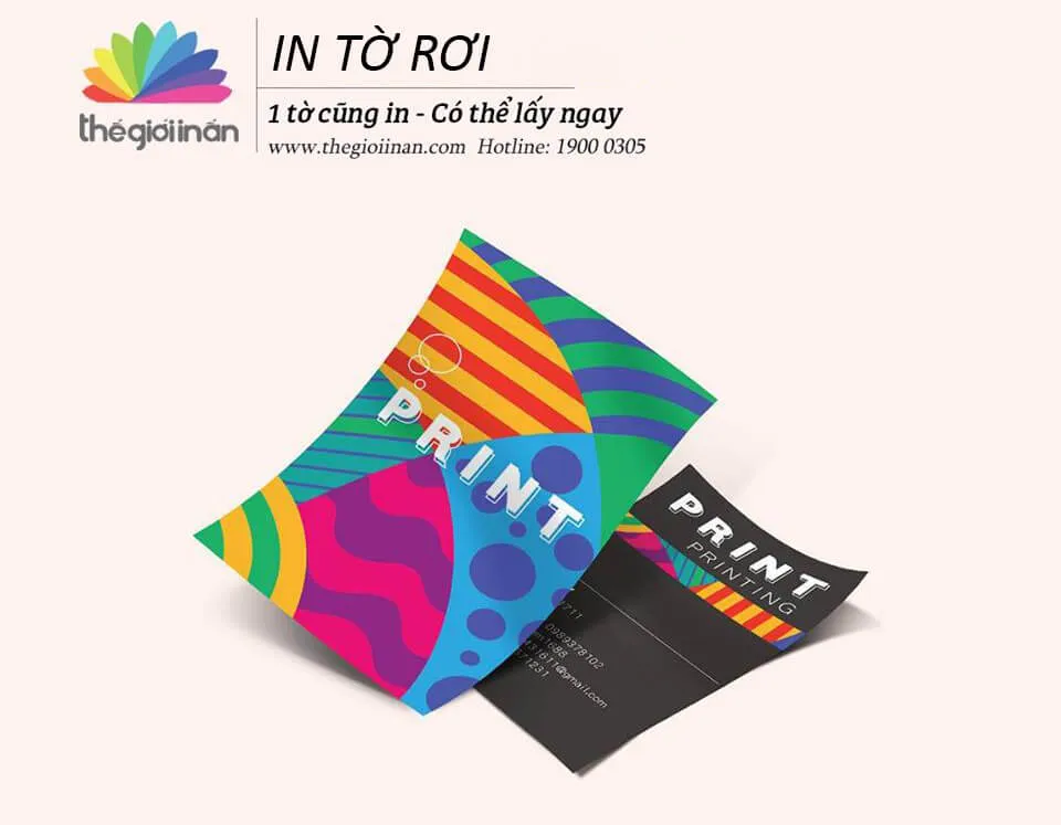 In tờ rơi giá rẻ - In nhanh, chất lượng và thành phẩm trong 2h